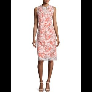 Erin Featherstone lace overlay dress